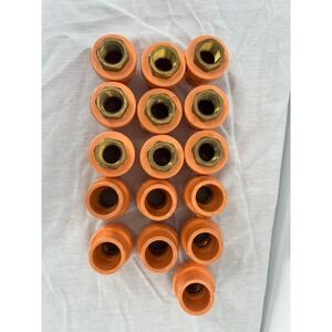 Lot of 16 CPVC Fire Sprinkler 1 x 1/2 spigots. Blazemaster